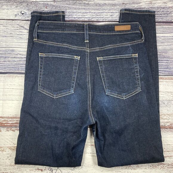 Ag Adriano Goldschmied The Mila Ankle Super High Rise Skinny Blue Jeans, Size 28 - Picture 3 of 8